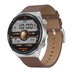 Montre Connectée Maverick En Cuir Marron 11 Montre Connectée Maverick En Cuir Marron -Magasin De Sport montre connectee maverick en cuir marron 4