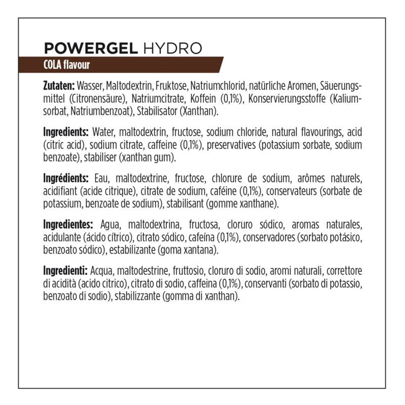 Multipack Powerbar Hydro Gel Cola (x24) 6 Multipack Powerbar Hydro Gel Cola (x24) – Image 4
