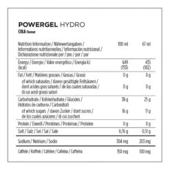 Multipack Powerbar Hydro Gel Cola (x4) -Magasin De Sport multipack powerbar hydro gel cola x4 2