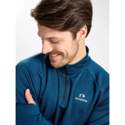 Newline Half Zip Sweatshirt Nwlphoenix 1/2 Zip L/S Men -Magasin De Sport newline half zip sweatshirt nwlphoenix 12 zip ls men 3