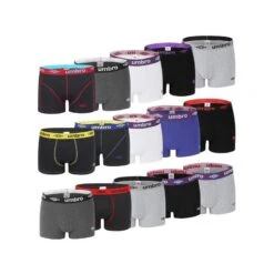 UMBRO Pack Surprise De 6 Boxers Coton Homme -Magasin De Sport pack surprise de 6 boxers coton homme 2