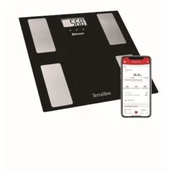 Pèse-personne Connecté Bluetooth Avec Analyse Des Masses - Web Coach Move Noir