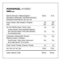 Powerbar Multipack (x4) Hydro Gel Orange -Magasin De Sport powerbar multipack x4 hydro gel orange 2