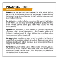 Powerbar Multipack (x4) Hydro Gel Orange -Magasin De Sport powerbar multipack x4 hydro gel orange 3