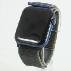 Reconditionné - Apple Watch S6 44mm GPS Alu A2292 Bleu/Noir - Bon état