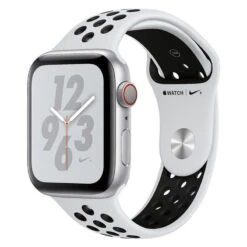 Magasin De Sport 30 Reconditionné - Apple Watch S6 44mm Nike GPS+Cell Argent/Noir - état Correct