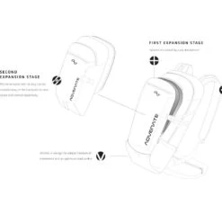 Sac à Dos Symphony 25+4+6 The Pack Horse - Noir -Magasin De Sport sac a dos symphony 2546 the pack horse noir 4