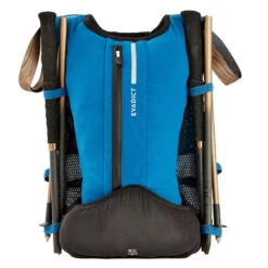 SAC DE TRAIL RUNNING MIXTE 10 L BLEU ET NOIR- VENDU AVEC POCHE À EAU 1L -Magasin De Sport sac de trail running mixte 10 l bleu et noir vendu avec poche a eau 1l 3
