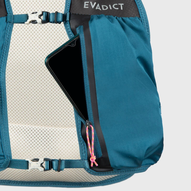 SAC TRAIL RUNNING 5L TURQUOISE - VENDU AVEC POCHE À EAU 1L 7 SAC TRAIL RUNNING 5L TURQUOISE - VENDU AVEC POCHE À EAU 1L – Image 5