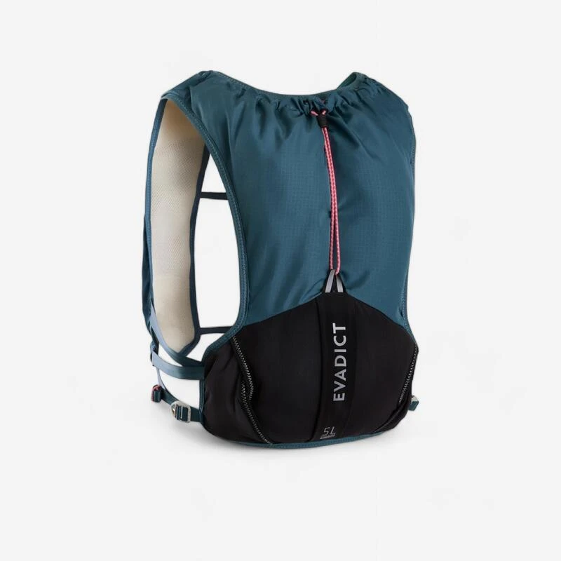 SAC TRAIL RUNNING 5L TURQUOISE - VENDU AVEC POCHE À EAU 1L 3 SAC TRAIL RUNNING 5L TURQUOISE - VENDU AVEC POCHE À EAU 1L