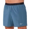 Short De Running Bleu Homme Mizuno Active Alpha -Magasin De Sport short de running bleu homme mizuno active alpha