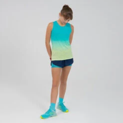 Short De Running Et D'athlétisme Pour Fille AT 500 2 En 1 Marine Vert -Magasin De Sport short de running et dathletisme pour fille at 500 2 en 1 marine vert 8