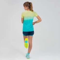 Short De Running Et D'athlétisme Pour Fille AT 500 2 En 1 Marine Vert -Magasin De Sport short de running et dathletisme pour fille at 500 2 en 1 marine vert 9