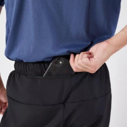 Kalenji Short De Running Homme - KIPRUN Run 100 Noir -Magasin De Sport short de running homme kiprun run 100 noir 3