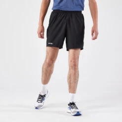 Kalenji Short De Running Homme - KIPRUN Run 100 Noir -Magasin De Sport short de running homme kiprun run 100 noir 4