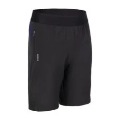 Short De Running Respirant Garçon - KIPRUN DRY+ Noir Denim -Magasin De Sport short de running respirant garcon kiprun dry noir denim 5