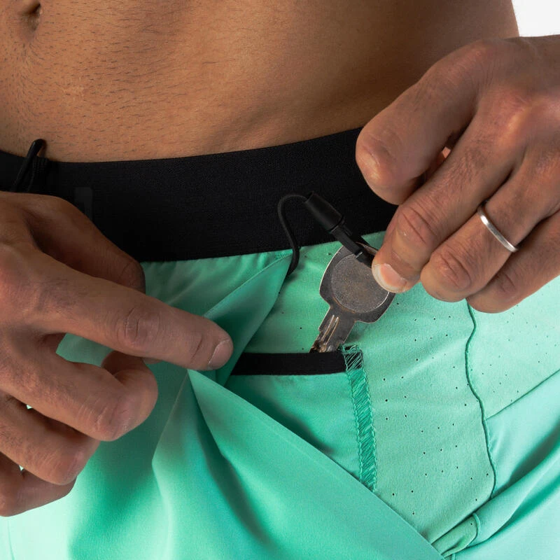 Kalenji Short De Running Respirant Homme - KIPRUN Run 500 Dry Vert Menthe 6 Kalenji Short De Running Respirant Homme - KIPRUN Run 500 Dry Vert Menthe – Image 4