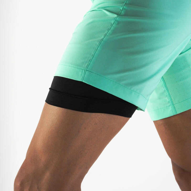 Kalenji Short De Running Respirant Homme - KIPRUN Run 500 Dry Vert Menthe 10 Kalenji Short De Running Respirant Homme - KIPRUN Run 500 Dry Vert Menthe – Image 8