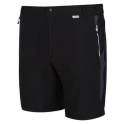 Regatta Short MOUNTAIN Homme (Noir / Gris Sombre) 10 Regatta Short MOUNTAIN Homme (Noir / Gris Sombre) -Magasin De Sport short mountain homme noir gris sombre 3