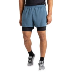 Dare 2b Short RECREATE Homme (Gris Bleu) -Magasin De Sport short recreate homme gris bleu 2