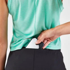 Short Running Respirant Femme - KIPRUN Run 500 Dry Noir -Magasin De Sport short running respirant femme kiprun run 500 dry noir 4