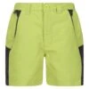 Regatta Short SORCER MOUNTAIN Enfant (Vert Algue / Gris Phoque) -Magasin De Sport short sorcer mountain enfant vert algue gris phoque