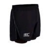 Short/cuissard De Running 3 En 1 Ben - Noir - Homme