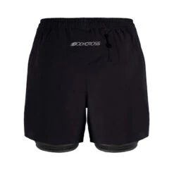 Short/cuissard De Running 3 En 1 Ben - Noir - Homme -Magasin De Sport shortcuissard de running 3 en 1 ben noir homme 2