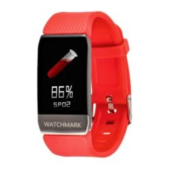 Smartwatch WT1 Rouge -Magasin De Sport smartwatch wt1 rouge 4