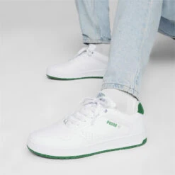 Sneakers Court Classic Better PUMA White Archive Green -Magasin De Sport sneakers court classic better puma white archive green 1