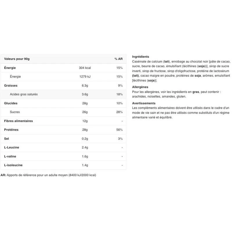 Super Mass Gainer Bar - Chocolat 4 Super Mass Gainer Bar - Chocolat – Image 2