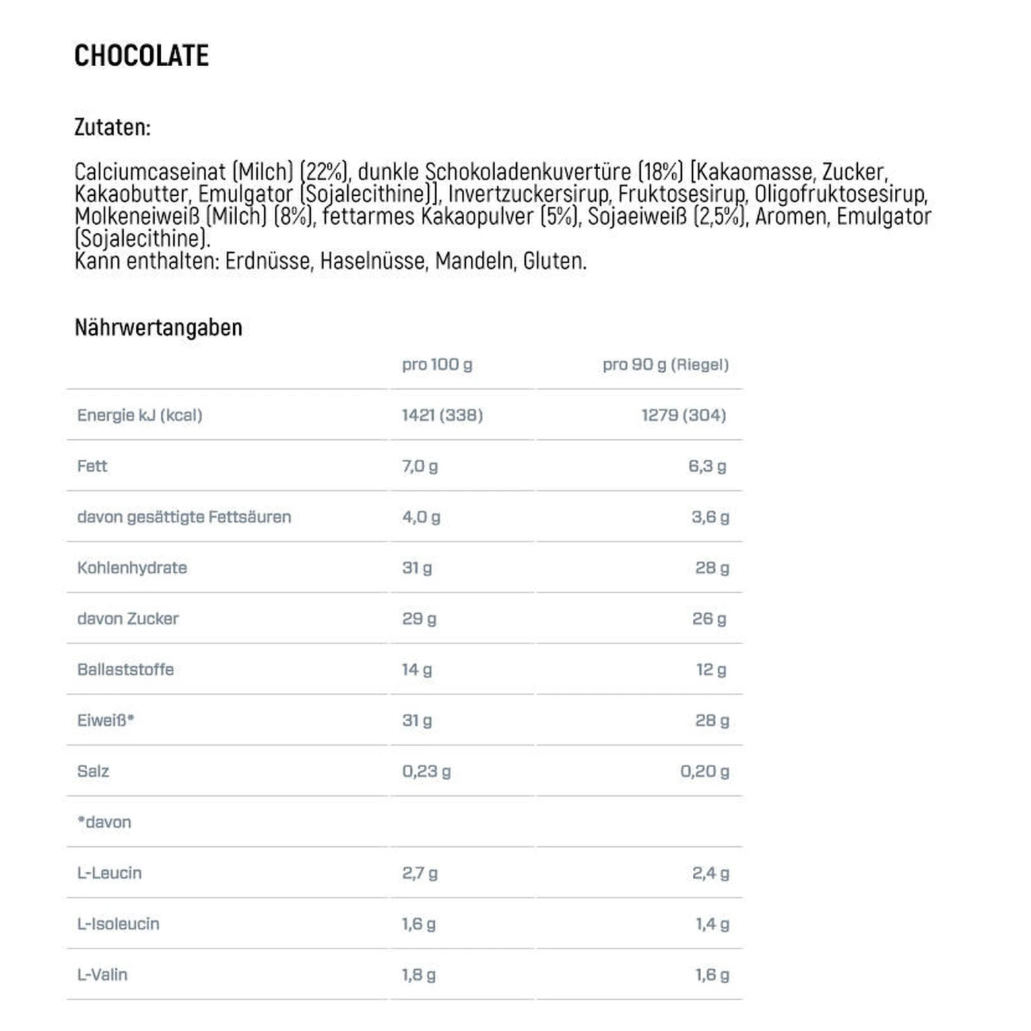 Super Mass Gainer Bar - Chocolat 5 Super Mass Gainer Bar - Chocolat – Image 3