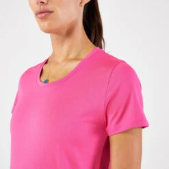 Kalenji T-shirt De Running Respirant Femme - KIPRUN Run 100 Bleu Fuchsia 10 Kalenji T-shirt De Running Respirant Femme - KIPRUN Run 100 Bleu Fuchsia -Magasin De Sport t shirt de running respirant femme kiprun run 100 bleu fuchsia 2