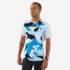 T-shirt De Running Respirant Homme - KIPRUN 900 Light Bleu Et Blanc -Magasin De Sport t shirt de running respirant homme kiprun 900 light bleu et blanc