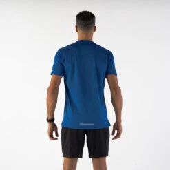 T-shirt De Running Respirant Homme - KIPRUN Run 500 Dry Bleu -Magasin De Sport t shirt de running respirant homme kiprun run 500 dry bleu 1