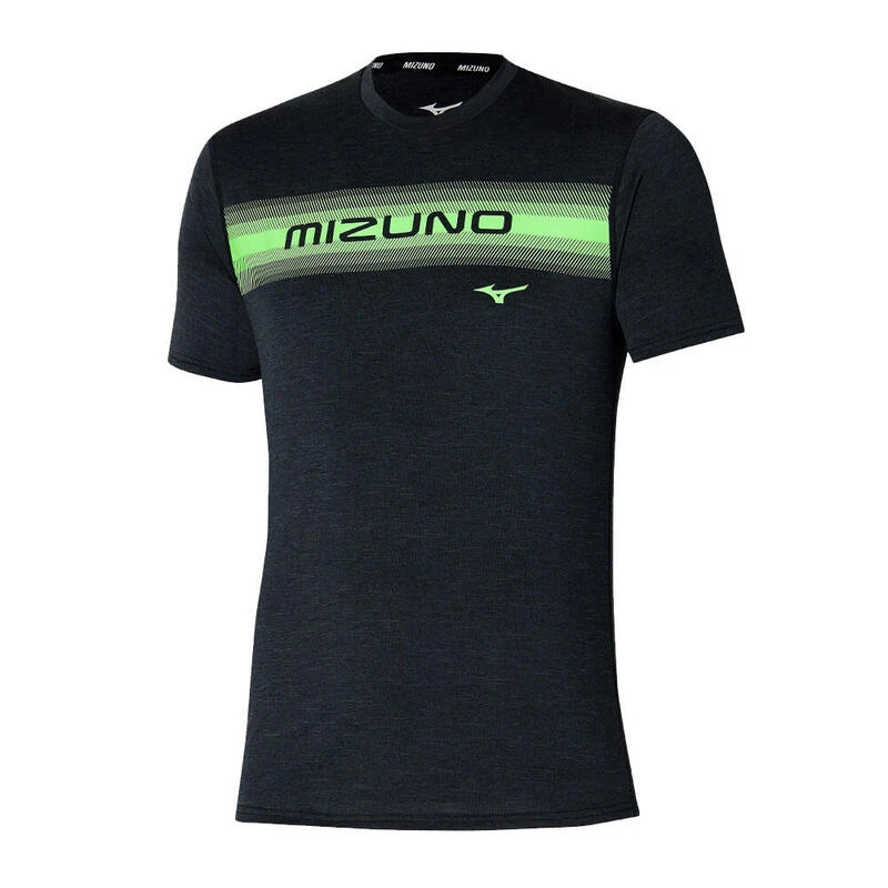 T-shirt Noir Homme Mizuno Core 3 T-shirt Noir Homme Mizuno Core