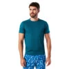 Nathan T-shirt Pour Hommes - Running - Qualifier Tee BLEU -Magasin De Sport t shirt pour hommes running qualifier tee bleu