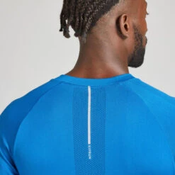 T-SHIRT RUNNING HOMME RESPIRANT MANCHE LONGUE KIPRUN CARE BLEU ROY -Magasin De Sport t shirt running homme respirant manche longue kiprun care bleu roy 7