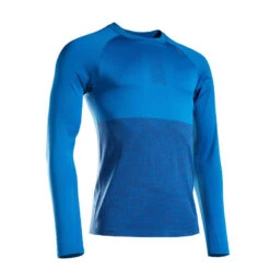 T-SHIRT RUNNING HOMME RESPIRANT MANCHE LONGUE KIPRUN CARE BLEU ROY -Magasin De Sport t shirt running homme respirant manche longue kiprun care bleu roy 9