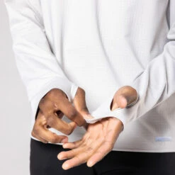 Kalenji T-shirt Running Manches Longues Chaud Homme - Warm 500 Beige -Magasin De Sport t shirt running manches longues chaud homme warm 500 beige 3