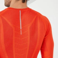 T-SHIRT RUNNING MANCHES LONGUES HIVER HOMME - KIPRUN SKINCARE ROUGE LTD -Magasin De Sport t shirt running manches longues hiver homme kiprun skincare rouge ltd 4
