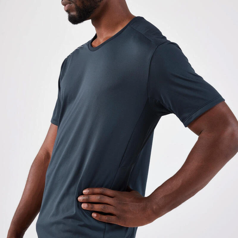T-shirt Running Respirant Homme - Dry+ Bleu 8 T-shirt Running Respirant Homme - Dry+ Bleu – Image 6