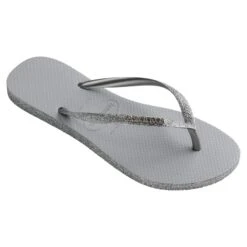 Tong à Enfiler Havaianas Slim Sparkle II - Femme -Magasin De Sport tong a enfiler havaianas slim sparkle ii femme 4