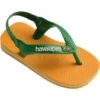 Tong Enfant à élastique Havaianas Baby Brasil Logo - Enfant -Magasin De Sport tong enfant a elastique havaianas baby brasil logo enfant