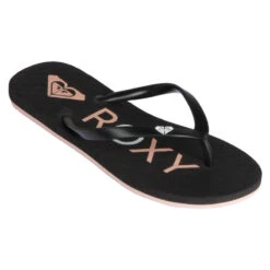 TONGS FEMME ROXY Sealetter Noires