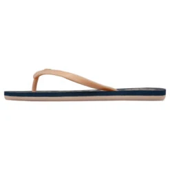 Roxy TONGS FEMME The Sea Navy Rose -Magasin De Sport tongs femme the sea navy rose 3