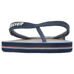 Quiksilver TONGS HOMME MOLOKAI Bleu Orange -Magasin De Sport tongs homme molokai bleu orange 4