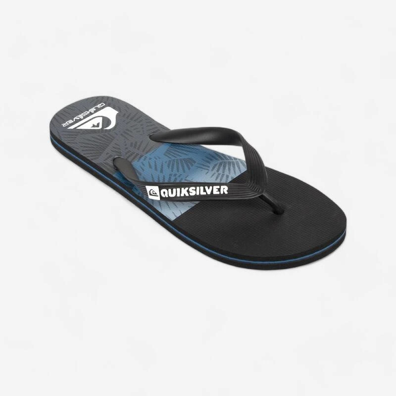 Quiksilver TONGS HOMME MOLOKAI Island Vibes Noir 3 Quiksilver TONGS HOMME MOLOKAI Island Vibes Noir