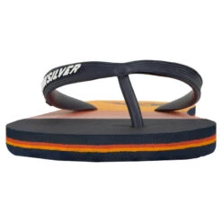 TONGS HOMME QUIKSILVER MOLOKAI ISLAND VIBES Bleu Orange Rouge -Magasin De Sport tongs homme quiksilver molokai island vibes bleu orange rouge 4