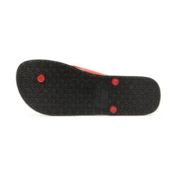 Tongs Pour Hommes, Rouges Avec Semelles Antidérapantes -Magasin De Sport tongs pour hommes rouges avec semelles antiderapantes 6